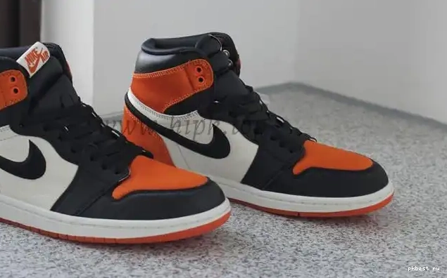 ready Shattered God real to Satin Backboard PK materials ship High Retro Jordan 1 0510